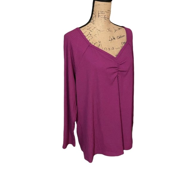 Terra & Sky Sweetheart Rib Top - Picture 3 of 6